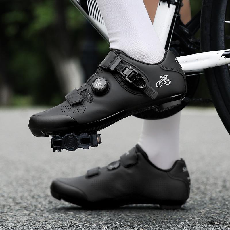 Plus Size Breathable Cycling Shoes with Hard Sole for Mountain & Road Biking