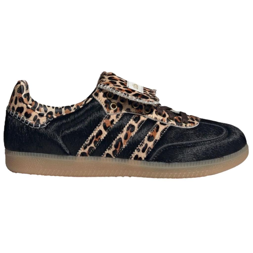 Adidas Samba LT Leopard Print Women Sneakers Black Core-Black Mesa KJ6590
