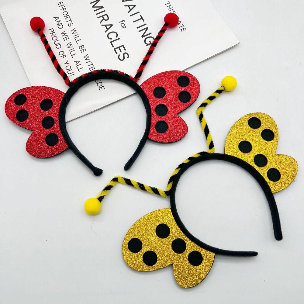 Decorate Halloween Hairband Photo Props Butterfly Hair Hoop Funny Bee Headband Role Play Costume