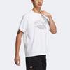 Adidas Originals Trefoil SS22 Color Logo Print Sports T-Shirt Unisex Tops White HR6459