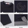 Goldlion Men's Classic Round Neck Wool Blend Sweater
