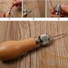 Professionelles Leder-Nähwerkzeug-Set, Nähwerkzeug, Nadeln, gewachster Faden, Leder-DIY-Reparatur