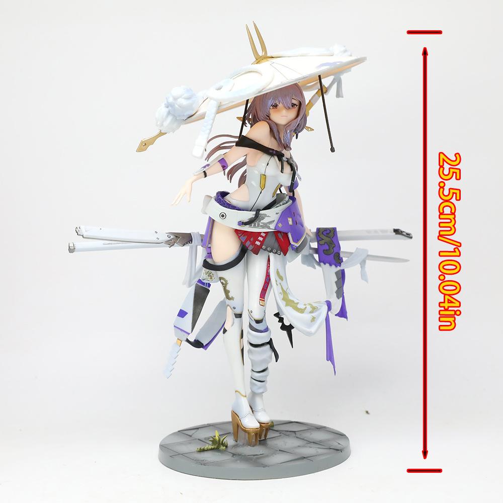 Anime GK PVC Model 25cm Nikki Red Lotus Victory Goddess Statue Collection Figure Toy