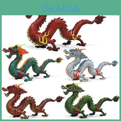 Chinese Mythology Dragon Statue Pvc Collectible Model For Home Decor And Gift