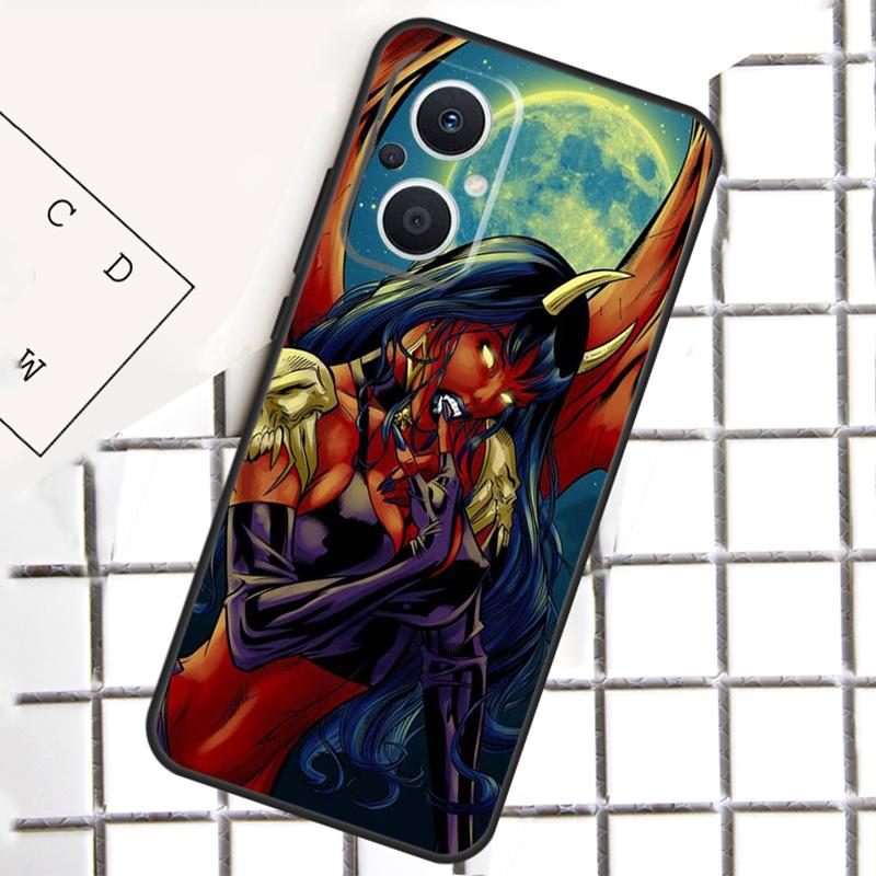 Devil Woman Phone Case For OPPO Reno 8T 7 8 Lite 14F 14 13 12 11 F 10 Pro OPPO Find X8 X6 X5 Pro Cover