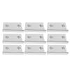 12 Pcs Tape Cutting Machine Blade Dispenser Replacement Parts Office Blades Cutter Industrial Metallic For Packing Adhesive