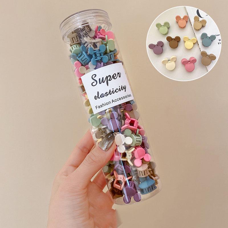 Mini agrafe de păr colorate: Clipsuri Gheară Prințesă Drăguțe pentru Femei, Bebeluși și Copii