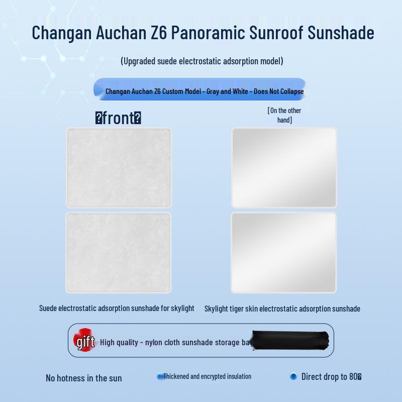 Changan 22 Oshan Z6 Sunroof Insulation Sunshade – Heat & Privacy Protection