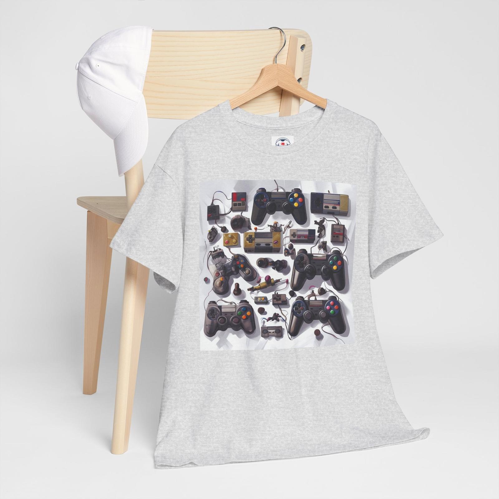 Gaming Controllers Tee Video Game Lover Gift Retro Gamer Tee Gaming Evolution M