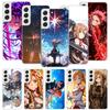 Anime Sword Art Online SAO Handyhülle Für Samsung Galaxy S26 S25 Edge S24 S23 FE S22 Ultra S21 Plus S20 + Fundas Cover Coque Gal