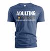 Men's Funny Adulting T-shirt Grown Up Birthday Gift Shirt Adulting Review Birthday Funny Tees