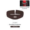 Car Seat Belt Anti Scratch Buckle Protector Cover Accessories For KIA Cerato Proceed Venga Stonic Picanto Sorento Stinger