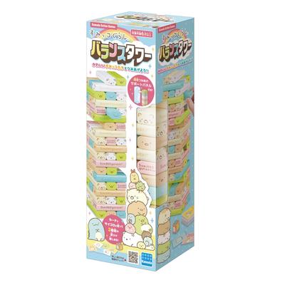 Kawada Balance Tower Sumikko Gurashi (Renewed) KG-034 - Stacking Game for Kids & Collectors