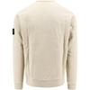 Stone Island FW24 Letter Logo Pullover Crewneck Long Sleeve Sweatshirt Men sweatshirt Beige 811562420-V0097