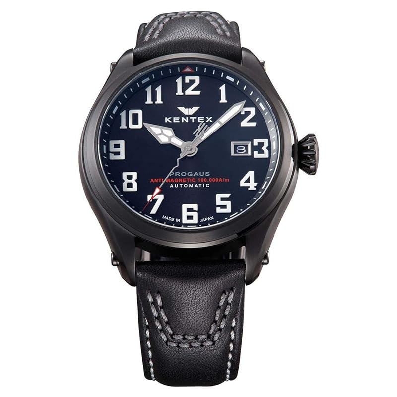 

[KENTEX] watch mechanical self-winding PROGAUS pro gauss anti-magnetic watch S769X-03 men s black