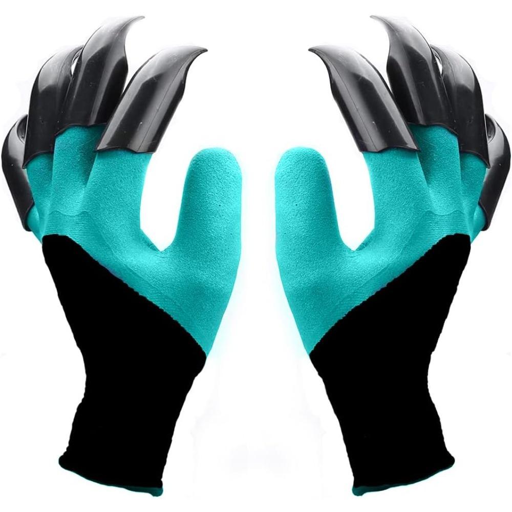 

Gardening Gloves with Claw,Planting Waterproof Gardening Gloves,for Digging in The Garden синій