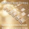 Invisible Bra Straps Transparent Shoulder Strap Sexy Off-the-shoulder Underwear Strap  Tops