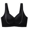 Underwear Women's Big Breasts Show Small Liquid Foundation Seamless Pull Anti-sagging Side Close Breast Cover Summer Thin Bra