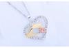 Elegant Rhinestone Heart Necklace for Mom - Simple Love Heart Design on Clavicle Chain for Women