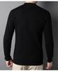 Men's Fleece-Lined Sweater with Half-High Neck, Soft & Close-Fitting, Thick Imitation Mink Knitwear for Middle-Aged & Young Men