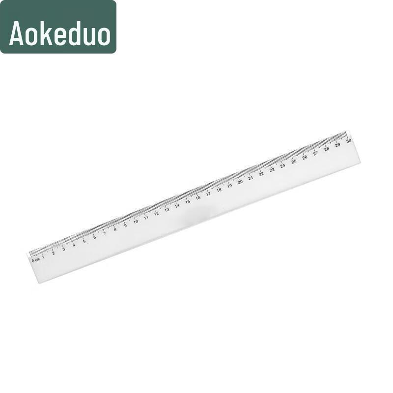 Aokedu Transparent Measuring Ruler