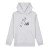 New Balance Hoodie Shohei Otani Junior Graphic Hoodie Always On Logo Boys AGT 130 (LAKB0352) (Ash Heather)