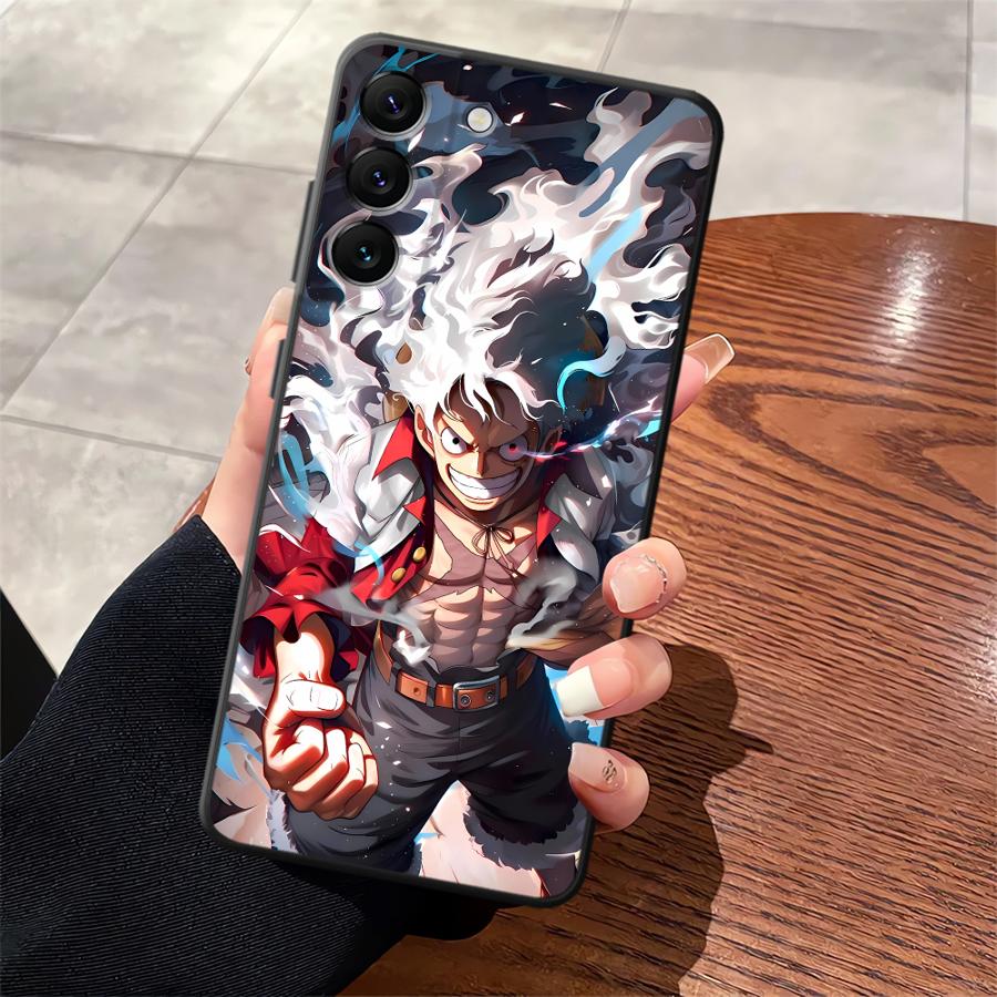 Case for Samsung Galaxy A51 A52 A34 A24 A72 A73 A14 A15 A23 A54 A71 A17 A16 A12 A13 Phone Cover Cool Luffy Anime