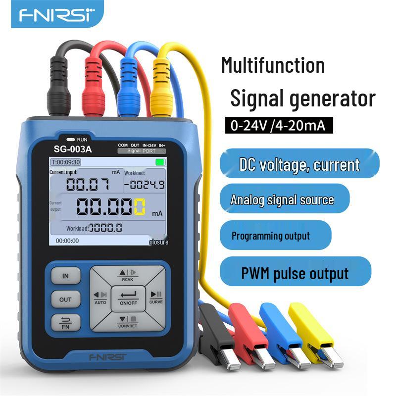 

FNIRSI SG-003A Багатофункціональний генератор сигналів та аналоговий калібратор процесів