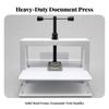 Document Flattening Press Easy to Use Manual Book Stable for Small Studio