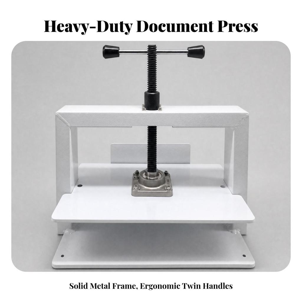 Document Flattening Press Easy to Use Manual Book Stable for Small Studio