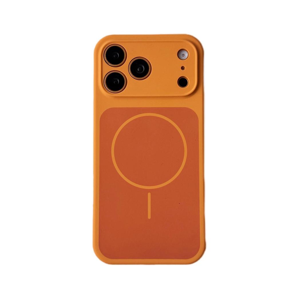 Dual-Color Silicone Drop-Proof Protective Case for iPhone 17pm, 16pm, 15pro