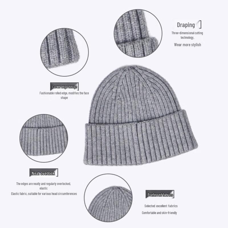 Aisiyalan Herren Wintermütze, Schal & Handschuhe Set