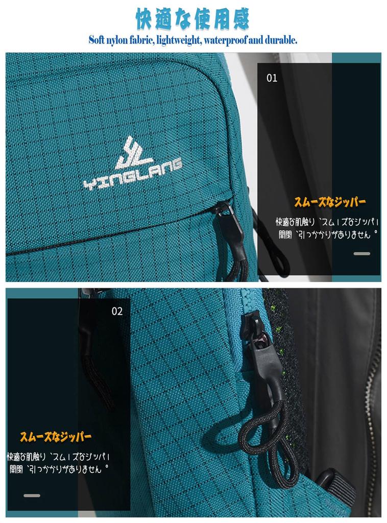 Bag for Men and Crossbody Reversible Left or Right Mini Body Large Crossbody Bag [fourfivesix Haru] One-Shoulder Women, Bag, Strap, Bag, Casual,