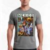 Vintage Xochimilco Mexico Travel Ad Tshirt Summer Casual Cotton Tee Oversized Streetwear Tops Vintage Graphic Print