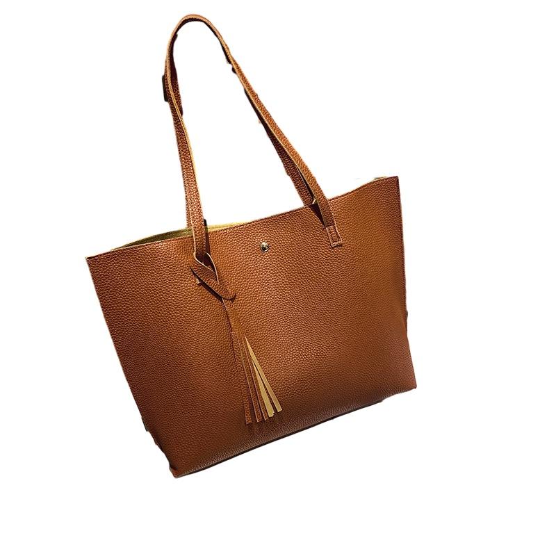 

Stylish Lion Ridge Women s Tote Bag With Large Capacity And Portable Commuting Trendy Design коричневий