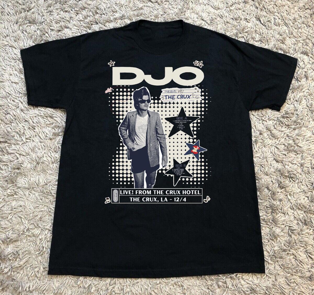 Djo Black Cotton Shirt All size S-5XL Unisex L511 S