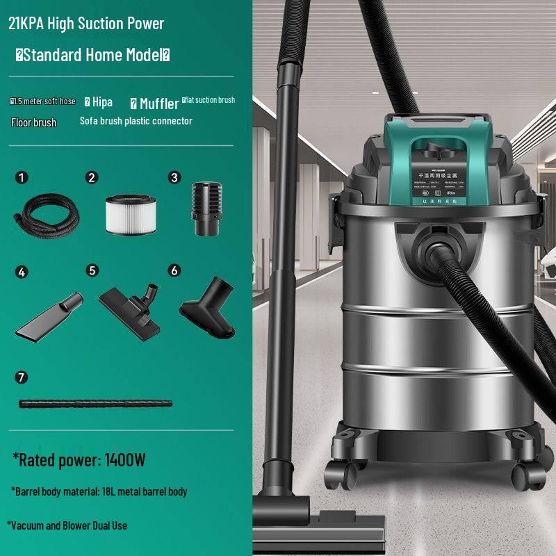 Dual-Use Wet & Dry Vacuum Cleaner: Powerful Suction for Home & Industrial Cleaning, Grout Special