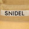 SNIDEL Corduroy jacket F Cream type Women Used