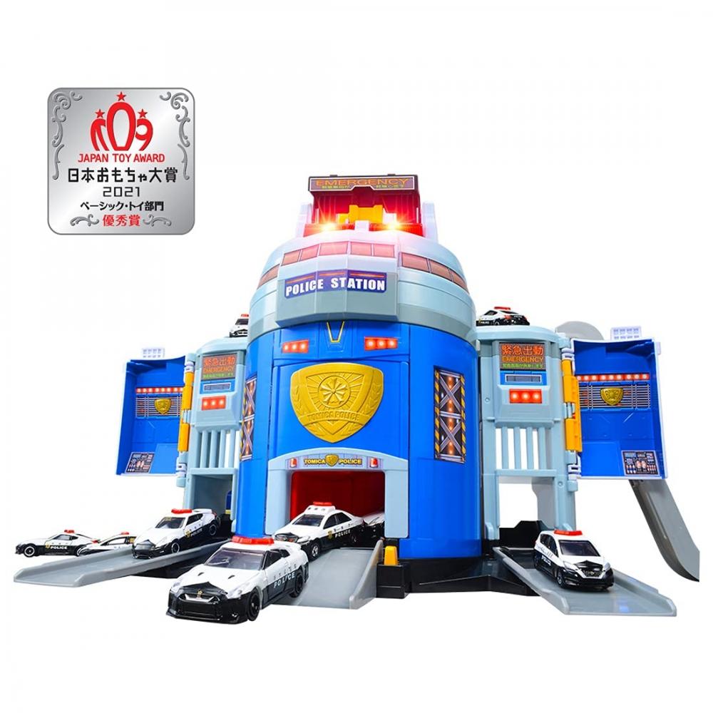 TAKARA TOMY Tomica World Transformation DX Police Station