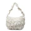 Simple Water Deli Shape Nylon Crossbody Bag With Zipper Pouch For Daily Use