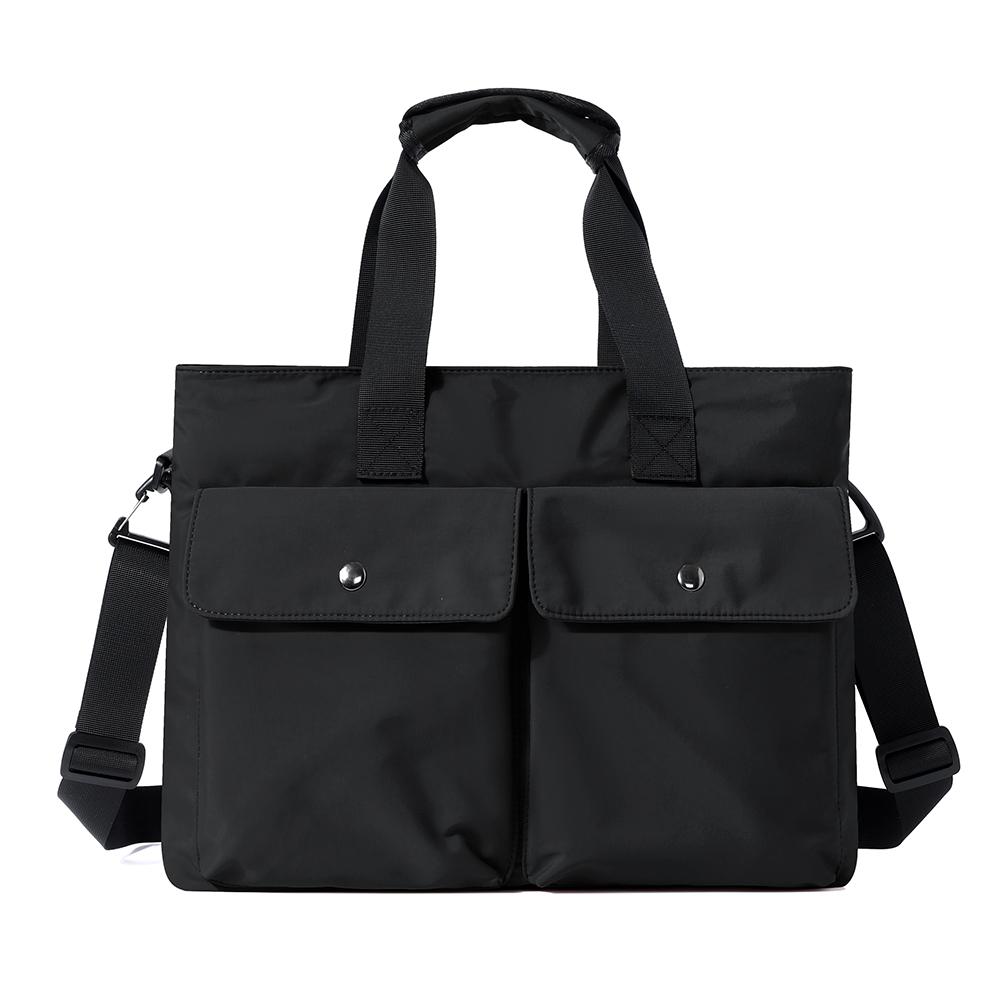 Large Capacity Tote Bag Fashionable Simplistic Single Shoulder Commuter Bag Casual Travel Nylon Men's Crossbody Bag