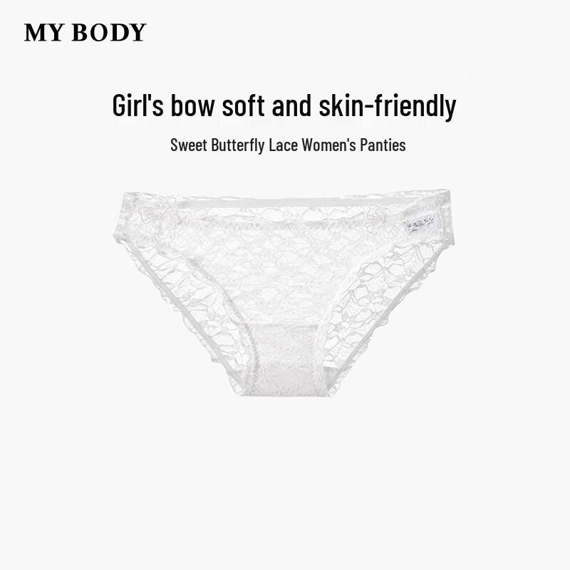 mybody Sweet Butterfly Lace Mesh Panties