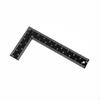 Right Angles Ruler Thickened Carpentry Square Steel for Woodworkers, Carpenters,