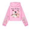 Kids Casual Fashion American Flag Printed Long Sleeve Hooded Sweatshirt