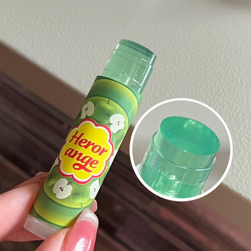 1 adet nemlendirici meyve dudak balsamı uzun ömürlü besler dudaklar dudak hattını azaltır Anti-Aging anti-kurutma nemlendirici dudak bakımı ruj