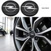 Q1014pcs 45mm 54mm 56mm 60mm 65mm 70mm 75mm Opel Car Wheel Center Hub Cap Rim Refit Creative Badge Covers Sticker Emblem Accessories