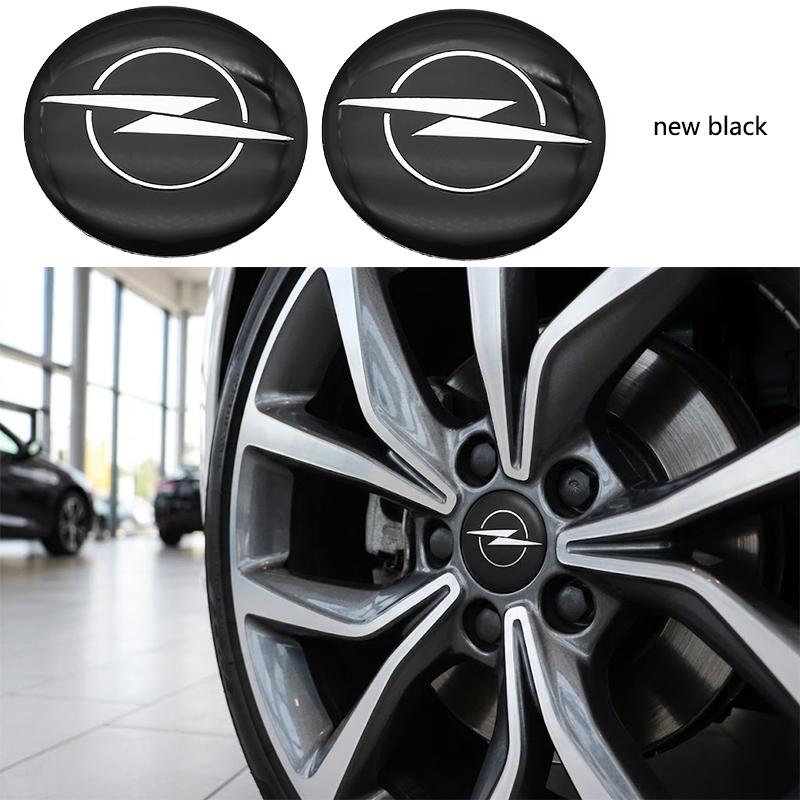 Q1014pcs 45mm 54mm 56mm 60mm 65mm 70mm 75mm Opel Car Wheel Center Hub Cap Rim Refit Creative Badge Covers Sticker Emblem Accessories