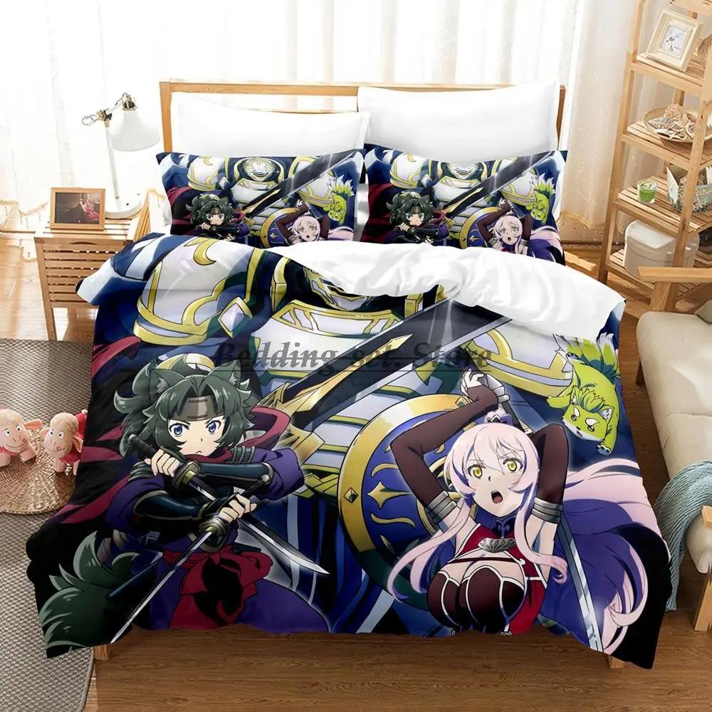 Skeleton Knight Bedding Set Single Twin Full Queen King Size Bed Set Aldult Kid Bedroom Duvetcover Sets Anime Bed Sheet Set