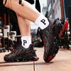 Large Size Blade Tide Shoes Flame Mesh Breathable Sneakers Outdoor Running Leisure