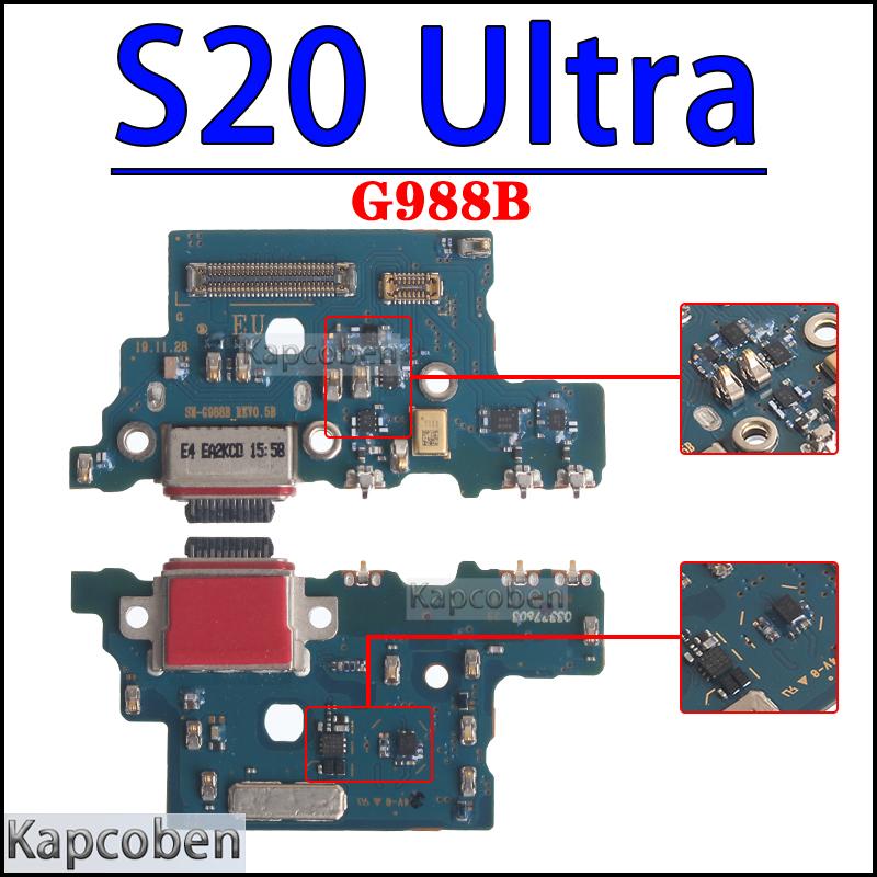 Usb Dock Charger Port for Samsung Galaxy S20 Fe S10 Lite Plus Ultra G977 G981 G986 G988 G970 G780 B N U V Charging Board Module